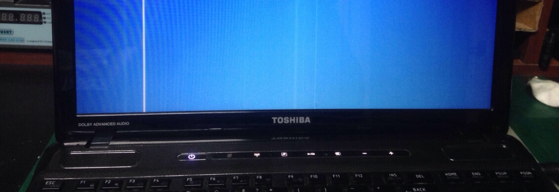 Причины неработающего экрана в ноутбуке Тошиба
